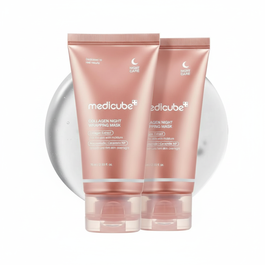 Glass Skin | Medicube Collagen Night Wrapping Mask
