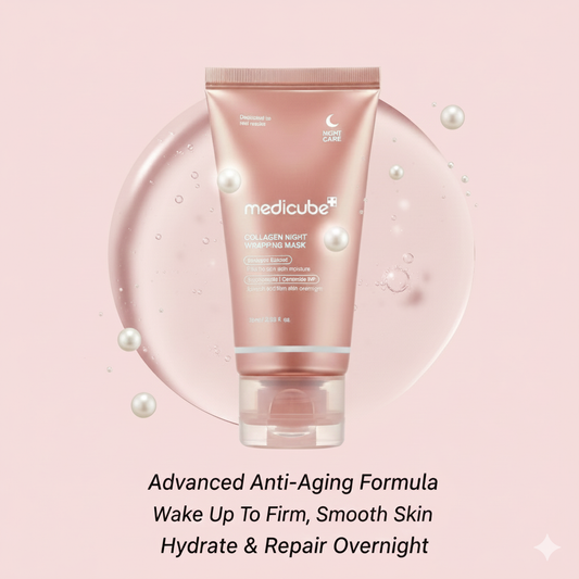 Glass Skin | Medicube Collagen Night Wrapping Mask