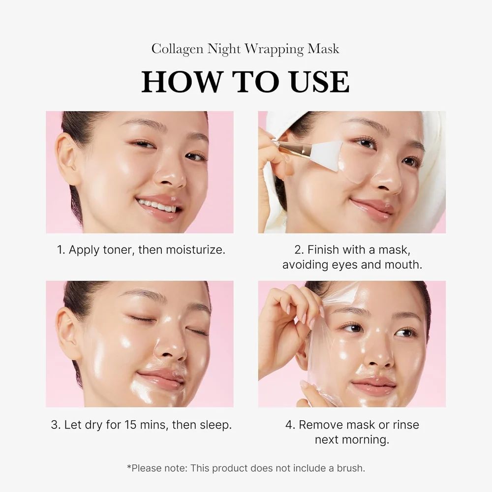 Glass Skin | Medicube Collagen Night Wrapping Mask